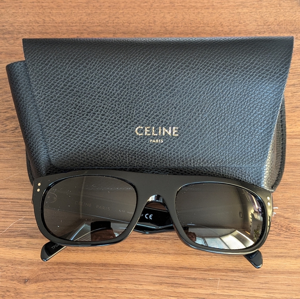 🌞 TODAY SALE🌞 Celine Woman Black Sunglasses with Case Brand New